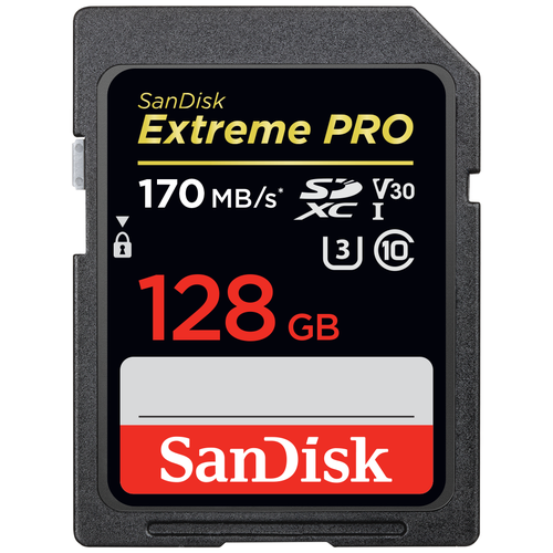 Карта памяти Sandisk Exrteme PRO 128 GB 128 ГБ SDXC Класс 10 UHSI