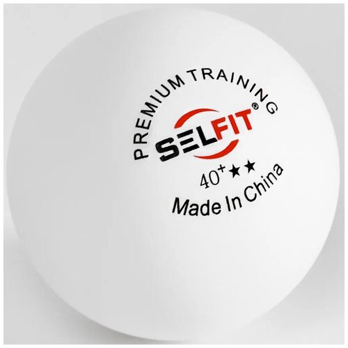 Мячи 100 шт.) для настольного тенниса SELFIT Premium Training 2, 40