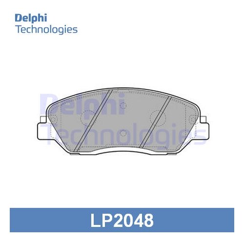 DELPHI LP2048 Колодки торм.пер.дат.