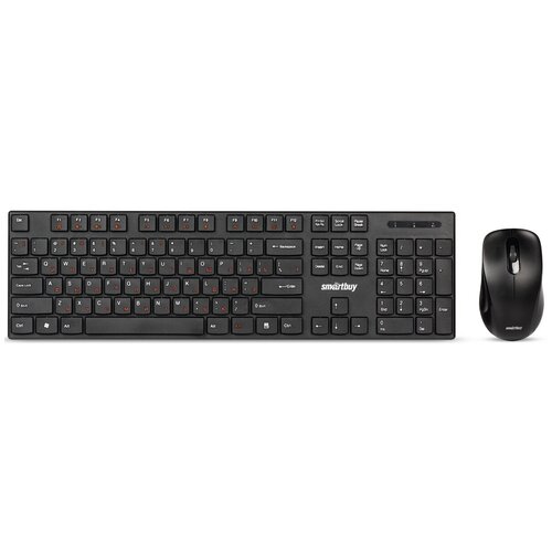 Комплект клавиатурамышь мультимедийный Smartbuy ONE 240385AG черный SBC240385AG K