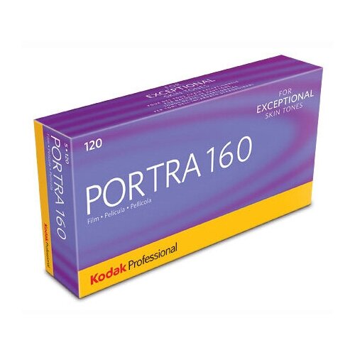 Фотопленка Kodak PORTRA 160  120 5 шт.)