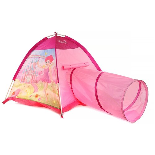 Палатка Игровой домик Домик феечки с туннелем IT104643 розовый