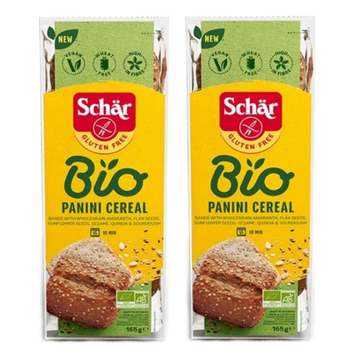 Булочки зерновые BIO Panini Cereal) Schar без глютена, 165 г2 шт
