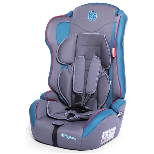 Baby care Детское автомобильное кресло Upiter Plus гр IIIIII, 936кг, 112лет), Карбон серыйЧерный