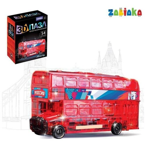 Пазл 3D Лондонский автобус, микс