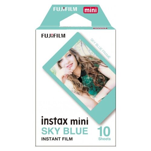 Fujifilm Instax Mini Blue Frame для Instax Mini 87S2550S90  Polaroid 300 Instant 16537055