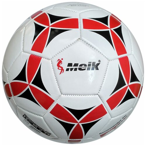 R18018 Мяч футбольный Meik2000 3слоя PVC 1.6, 300 гр, машинная сшивка