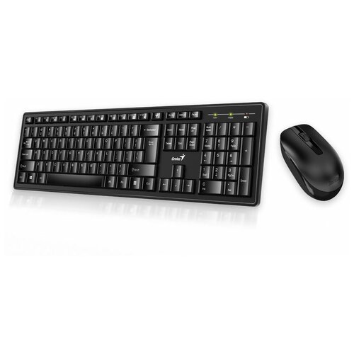 Беспроводной комплект клавиатура  мышь Genius SMART KM8200 черный
