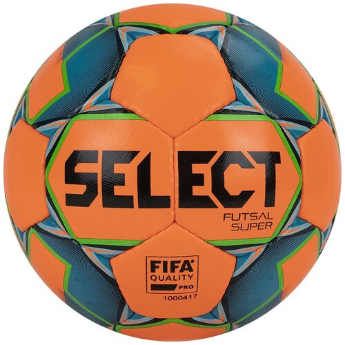Футбольный мяч SELECT FUTSAL SUPER FIFA оранжсинзел, 6264