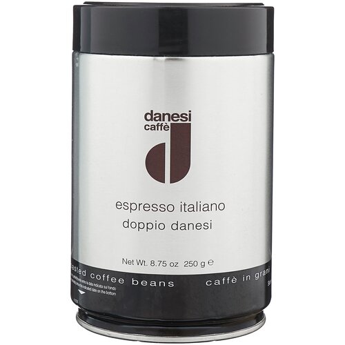 Danesi Doppio кофе в зернах 2 кг жестяная банка