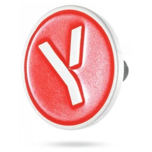 Значок Y с новым лого красный