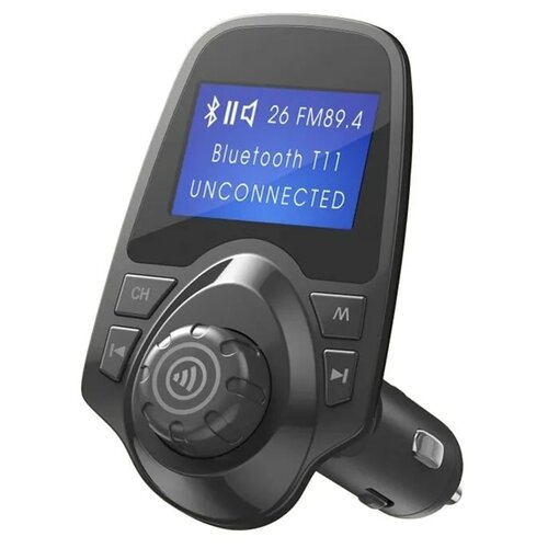 Bluetooth FMтрансмиттер для автомобиля 2 USB Handsfree 5V 2.1 A Bluetooth 4.2  EDR Dream T11