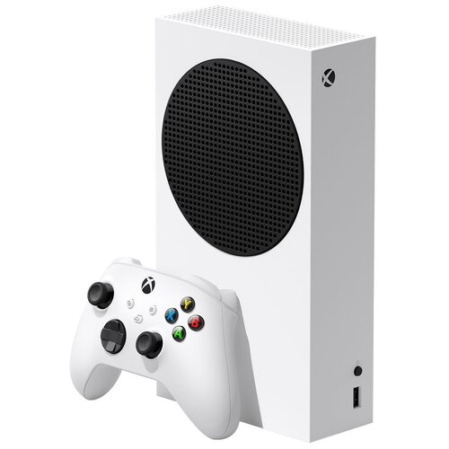 Игровая приставка Microsoft Xbox Series S 512 ГБ SSD RU белыйчерный