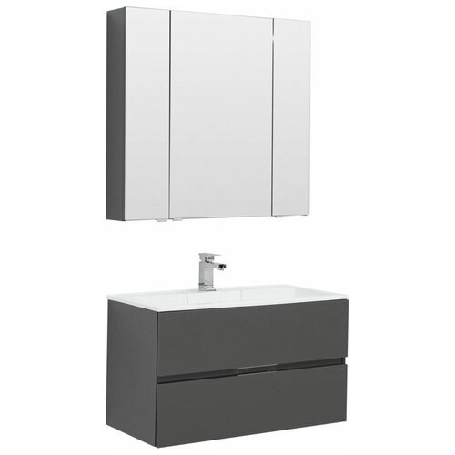Комплект мебели Aquanet для ванной 241388 Серый