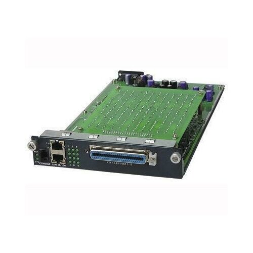 ZYXEL AAM121251 12port ADSL2 Annex A module with builtin splitters and 2 Fast Ethernet ports
