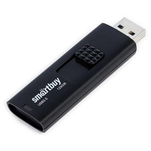 USB Flash Drive 128Gb  SmartBuy UFD 3.0 Fashion Black SB128GB3FSK