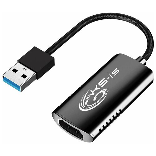 Видео адаптер HDMI на USB3.0 KS489 для записи видеосигнала