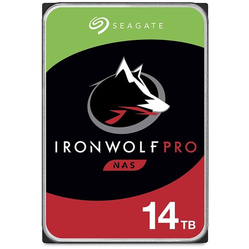 Жесткий диск Seagate IronWolf Pro 14 TB ST14000NE0008 серебристый