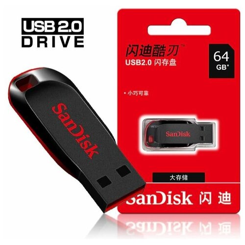 USB Флешнакопитель Sandisk 64 Гб SDCZ50064 GB USB 2.0