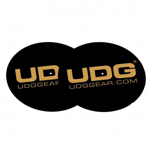 UDG Turntable Slipmat Set Black  Golden