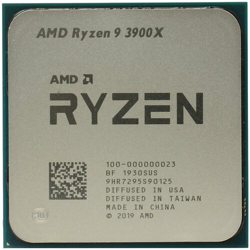 Процессор AMD Ryzen 9 3900X AM4, 12 x 3800 МГц, OEM