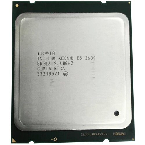 Процессор Intel Xeon E52689, 8 ядер, 16 потоков, 2.60 ГГц, Без кулера OEM)