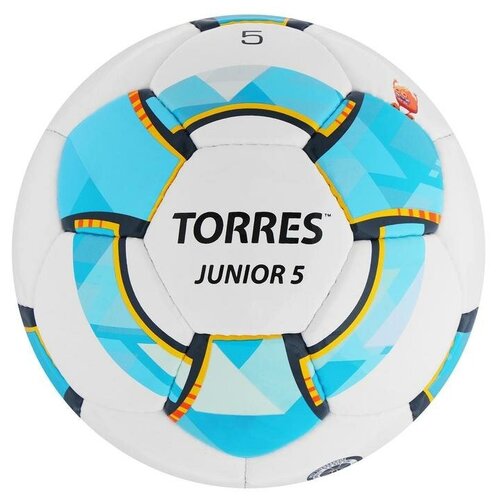 TORRES Мяч футбольный TORRES Junior5, PU, ручная сшивка, 32 панели, размер 5