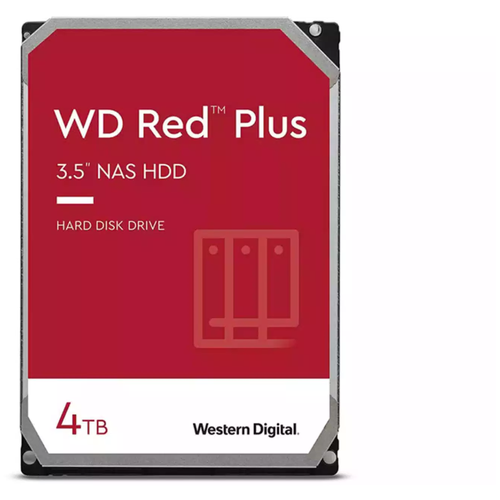Жесткий диск Western Digital WD Red Plus 4 TB WD40EFZX