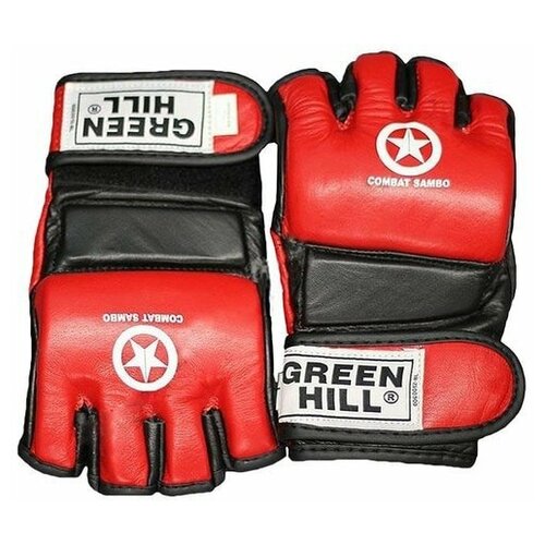 Перчатки Green Hill Mma Combat Sambo MMR0027 красные р.L 1114422)