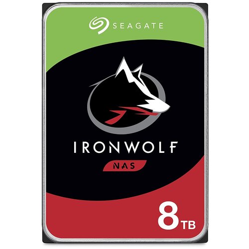 Жесткий диск Seagate IronWolf 8 TB ST8000VN004 серебристый