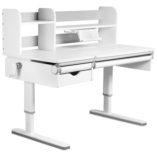 Детский стол Anatomica Premium Wunderkind Multicolor белый серыйголубойрозовый