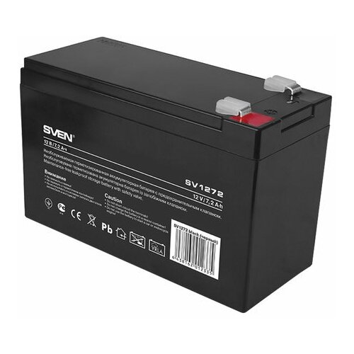 Аккумуляторная батарея для ИБП любых торговых марок 12 В 72 Ач 151х65х98 мм SVEN SV012335