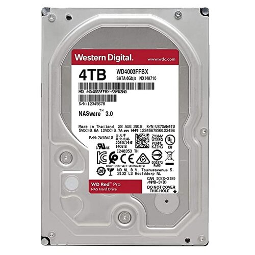 Жесткий диск Western Digital WD Red Pro 4 TB WD4003FFBX