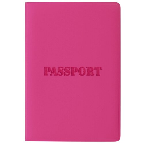 Обложка для паспорта Staff мягкий полиуретан Паспорт розовая