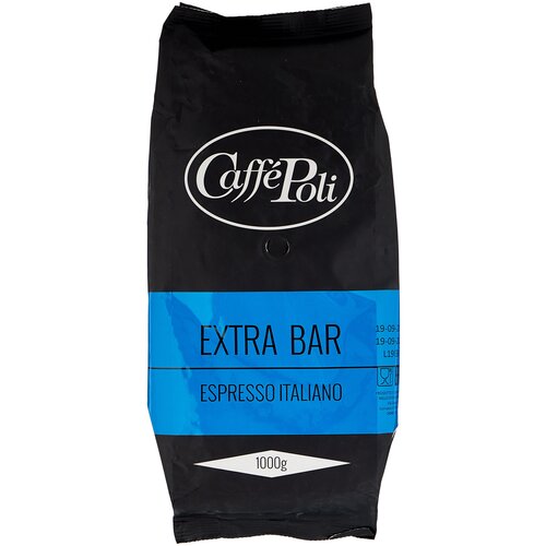 Кофе в зернах Caffe Poli Extra Bar 1 кг, 575331