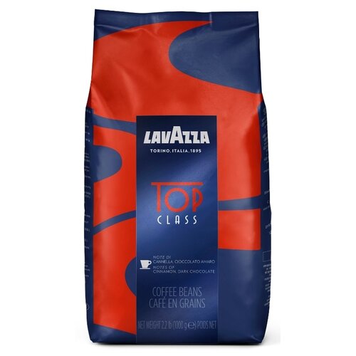Кофе в зернах Lavazza Top Class grand gusto 1 кг, 393372