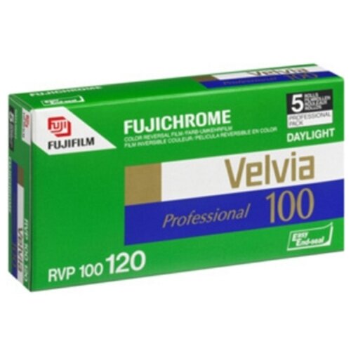 Фотопленка Fujifilm Chrome VELVIA 100 EP120 5 шт.)