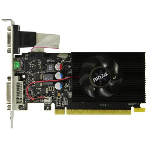 Видеокарта Sinotex NVIDIA Geforce GT 220 Ninja 1Gb DDR3 128bit NH22NP013F)