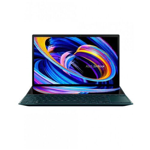 14 Ноутбук ASUS Zenbook Duo UX482EGHY262T 1920x1080, Intel Core i7 2.8 ГГц, RAM 16 ГБ, SSD 1024 ГБ, GeForce MX450, Win10 Home), 90NB0S51M06330, Celestial Blue