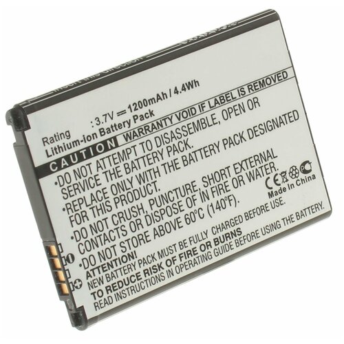 Аккумулятор iBatt iBB1M462 1650mAh для LG BL44JH