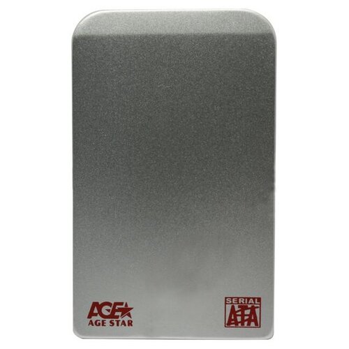 Корпус для HDD 2.5 SATAUSB3.0 AgeStar 3UB2O1 Silver