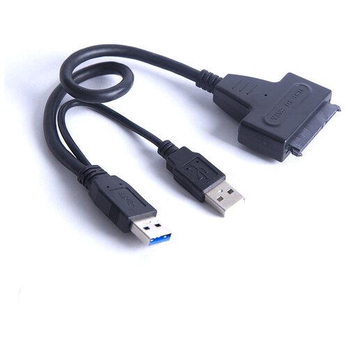 Переходник SATA на USB для жстких дисков  Адаптерпереходник USB 3.0  SATA для HDD и SSD