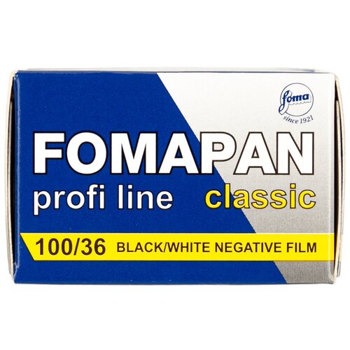Фотопленка 35 мм Fomapan profi line classic 100 135 чернобелая