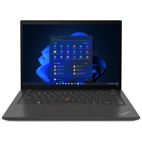 Ноутбук Lenovo ThinkPad T14 Gen 3 14 WUXGA IPSCore i71260P16GB512GB SSDGeForce MX550 2GbWindows 11 ProNoODDчерный 21AH008FRT)