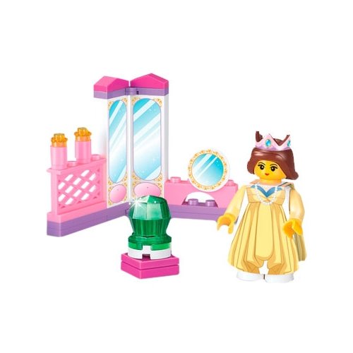 Конструктор SLUBAN Розовая мечта M38B0237 Принцесса в зеркальной комнате