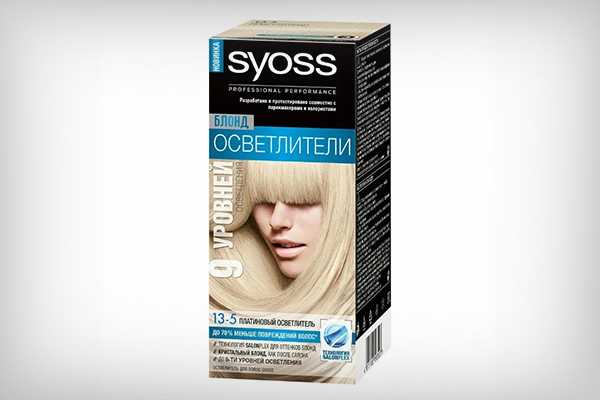 Краски для волос Syoss: палитра цветов, фото